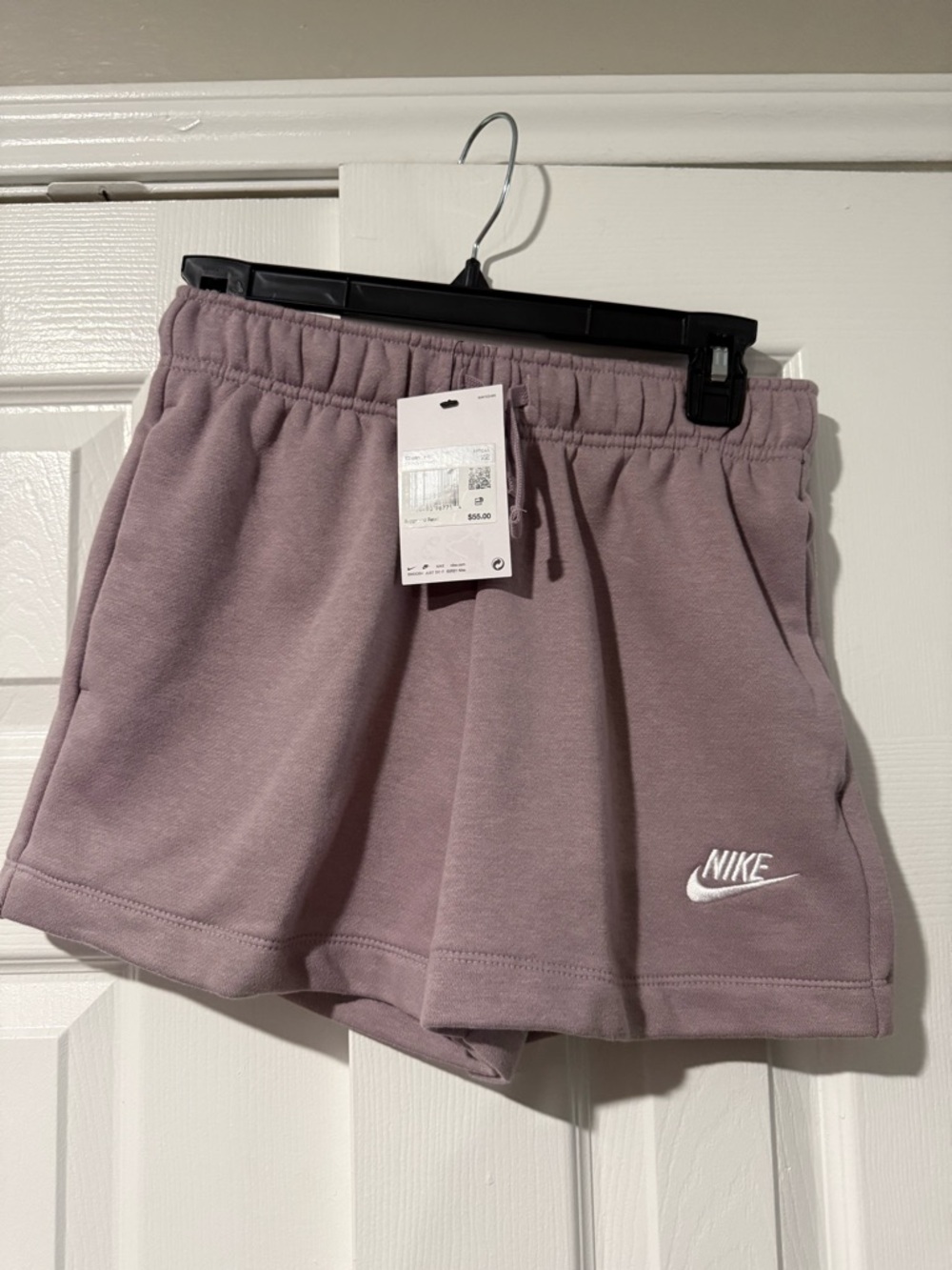 Nike Women’s Purple Fleece Shorts